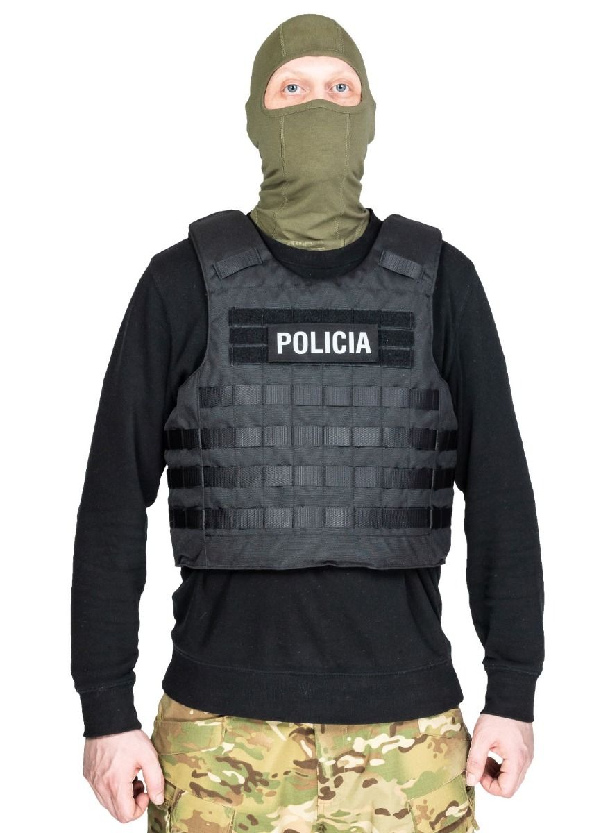 POLICE SECRET SERVICE big XL 10x4 inch 25x10cm vest SWAT tactical
